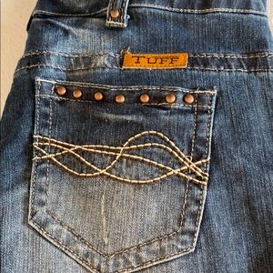 Copper Studded Tuff Denim